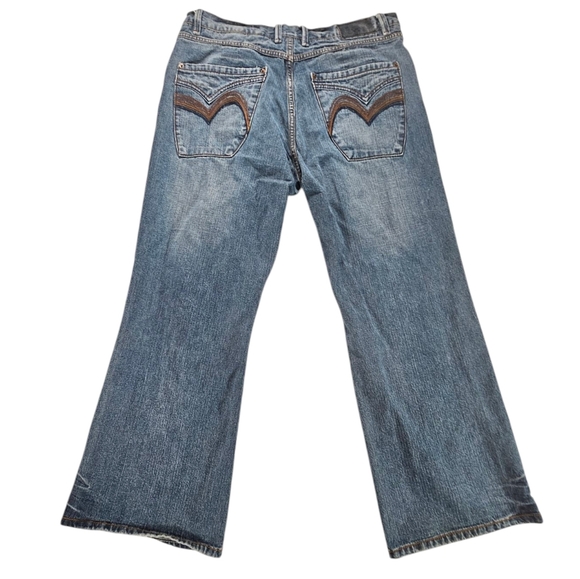 DHJC Mens Boot Cut jean Size 38×30 - Picture 2 of 7